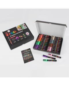 POSCA Paint Mkers Classpack PC-5MBR Brush Standard Pk of 24