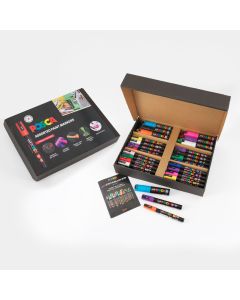 POSCA Paint Markers Classpack-PC-3M/PC-5M/PC-7M-Assorted-Pk 52