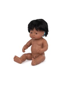 Doll with Hearing Aid Hispanic Boy 38cm