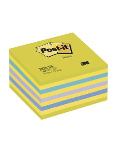 Post-it Notes Cube - Neon Blue/Green