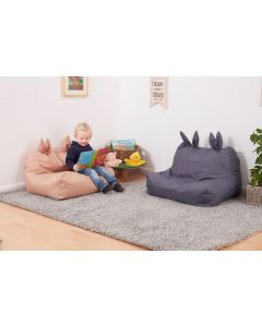 LARGE SHAGGY RUG - BEIGE