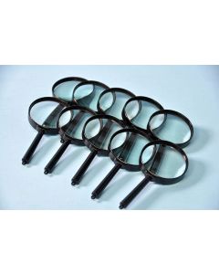 BULK PACK OF MAGNIFYING GLASSES (10 INDIVIDUALS)