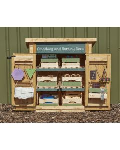 TODDLER MATHS SORTING SHED