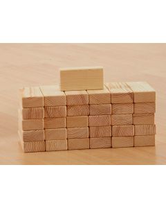 CONSTRUCTION UNIT BLOCKS SINGLES (24PK)