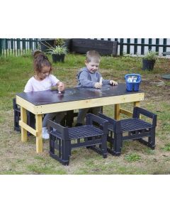 SLIM H CRATE CHALK TABLE (NURSERY)