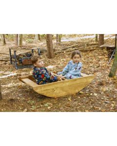 OUTDOOR ROCKING BOAT AND STEPS