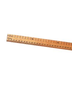 Wooden Metre cm/mm Ruler