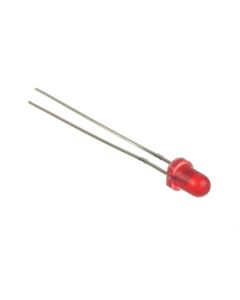 Red 3mm Diffused LED - 275mCd