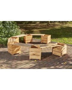 SWITCH SEAT ANGLED PLANTER SEATS (10 PERSON)
