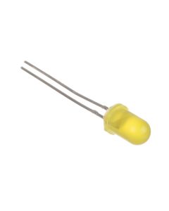 Yellow 5mm Diffused LED - 125mCd