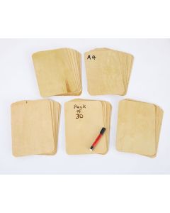 A4 Wipe Clean Boards (30pk)