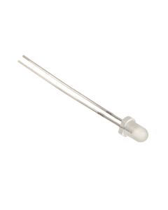 White 3mm Diffused LED - 700mCd