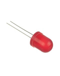Red 10mm Diffused LED - 900mCd, pack of 10