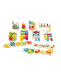 NURSERY WOODEN SORTER PACK (11PK)