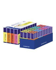 Staedtler Highlighter Class Pack- 8 Colours Assorted- Pk 48