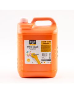 Creall Basic Colour Ready Mixed 5L - Orange