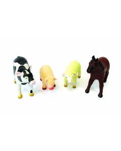 Soft Rubber - Farm Animals