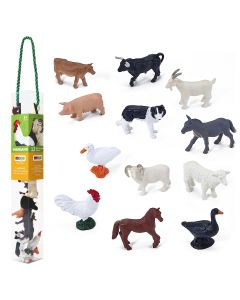 Farmland Mini Animals - Pack of 12