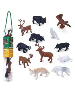 Woodland Mini Animals - Pack of 12
