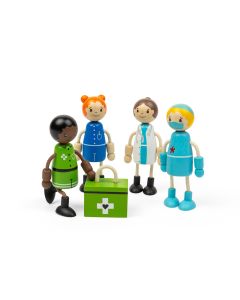 BIGJIGS Toys Medic Dolls
