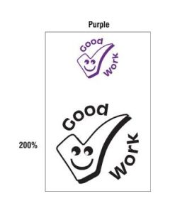 X Stamper Xclamations! - Good Work (Tick)
