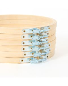 Wooden Embroidery Rings-Pk 6-15cm