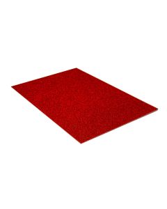 Red Acrylic Sheet (Glitter) 3mm x 600mm x 400mm, sheet