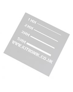 White Value Acrylic Sheet (Cast) 3mm x 1000mm x 600 mm
