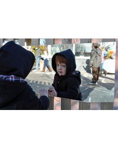 LARGE RECTANGULAR MIRROR (74X36CM)