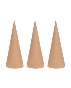 Papier-Mache Cones - 20cm - Pack of 20