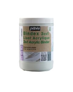Pebeo Origin Acrylics Bindex 3 in 1 Binder - 945ml - Clear
