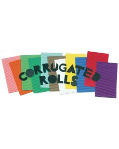 Corrugated Card Rolls - 500 x 700mm - Assorted - Pack of 15