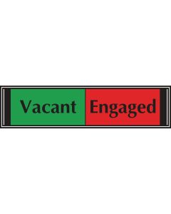 Vacant/Engaged Slider Signs - 50 x 200mm