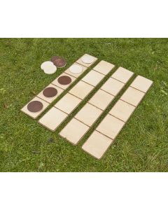 Natural Large Five Frames (4pk)