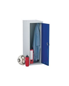 Single Door Locker With Deadlock - Grey