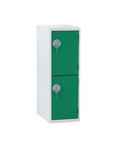 2 Door Locker With Deadlock - Green