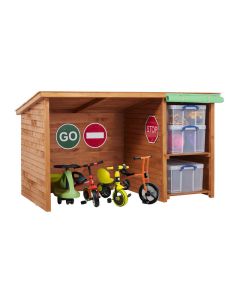 Bike Shed With Storage