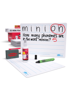 A4 Phoneme Frame Whiteboards - PHONEME Frame Boards Pens & Erasers Set