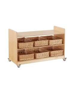 Mobile Rookie Range Open Shelf