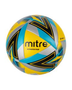 Mitre Ultimatch Plus Football - Size 5 - Yellow