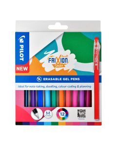 PILOT FriXion Erasable Stick Pens - Assorted - Pack of 12