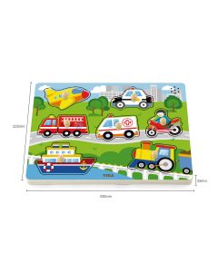 VIGA Sound Puzzle - Transportation