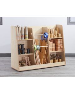 Loose Parts Free Standing Shelving - Maple