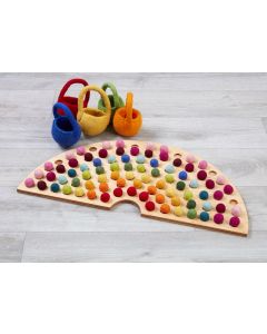 Felt Ball Rainbow Maker
