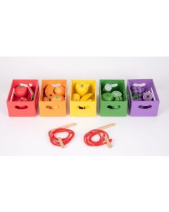 Wooden Sorting Fruit and Veg Crates