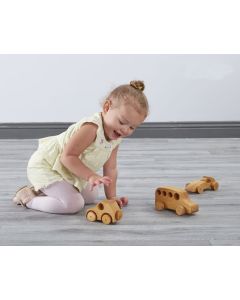 Wooden Vehicles (3pk)