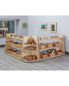 Open Shelf Corner Set (3Pk)