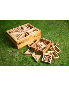 Half Size Construction Blocks in Crate (26Pk)