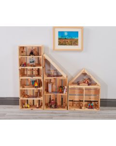 Block of Flats Dolls House (6Pk)