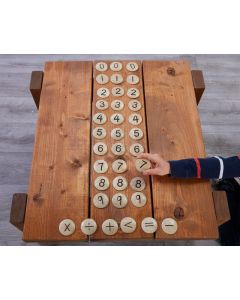 Natural Coconut Numbers Set (36Pk)
